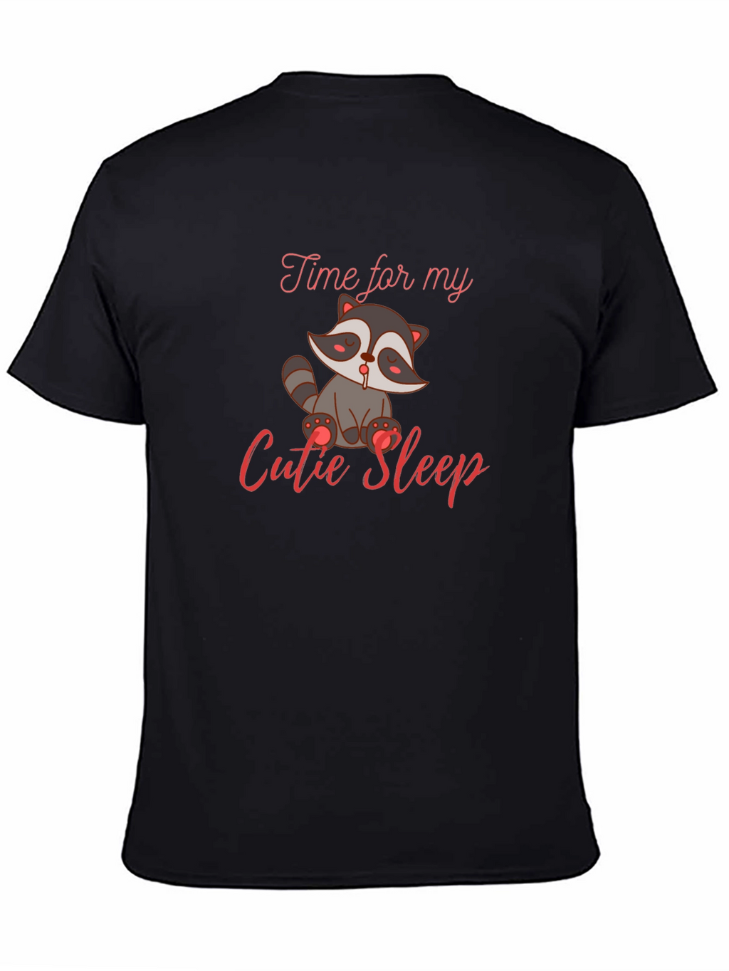 Cute Raccoon Sleep T-Shirt