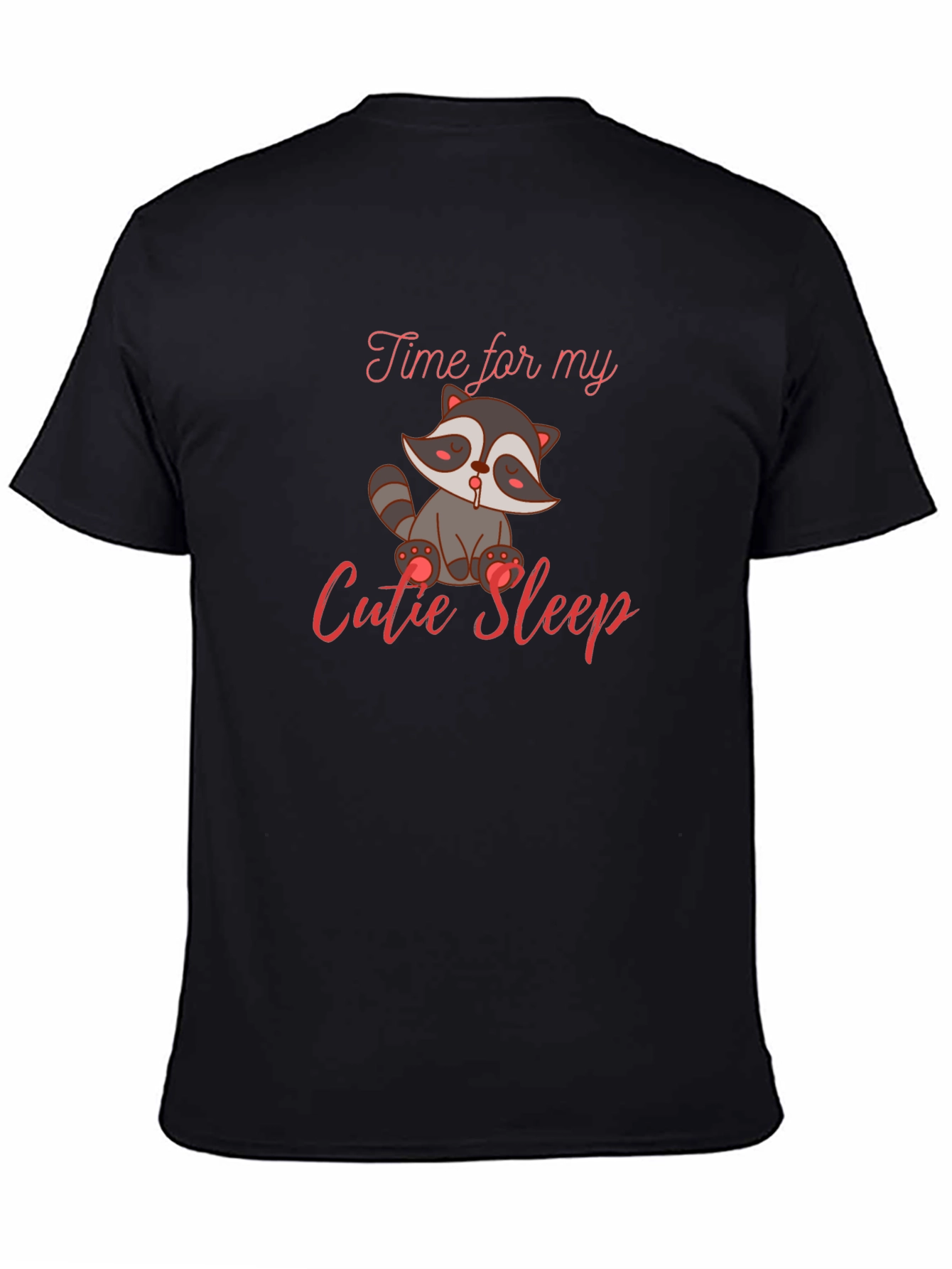 Cute Raccoon Sleep T-Shirt