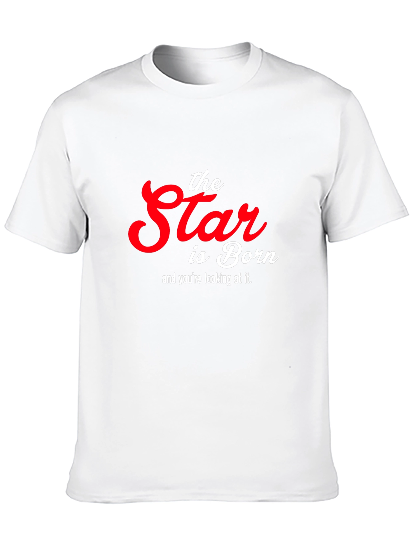 The Star is Born Graphic T-Shirt - Black