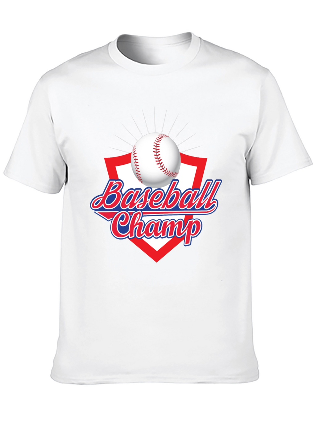 Baseball Champ Graphic T-Shirt - Sporty Tee