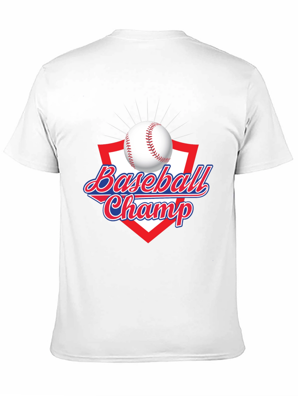 Baseball Champ Graphic T-Shirt - Sporty Tee