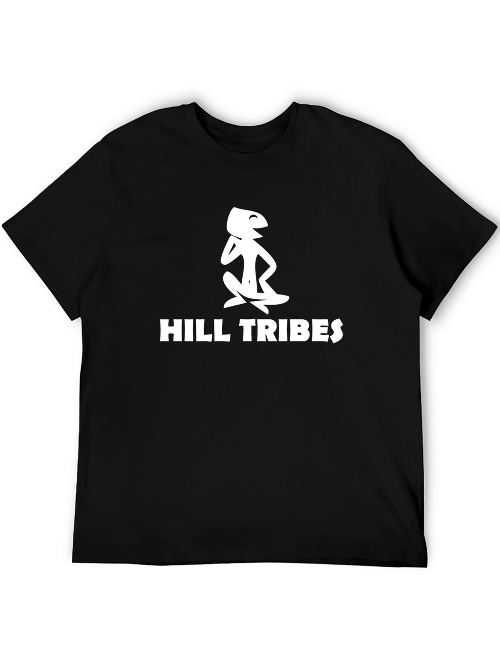 Hill Tribes Black Graphic Tee - Unique Design