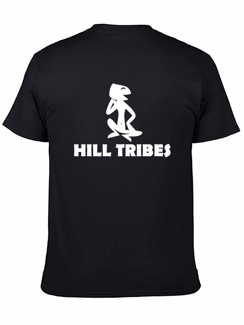 Hill Tribes Black Graphic Tee - Unique Design