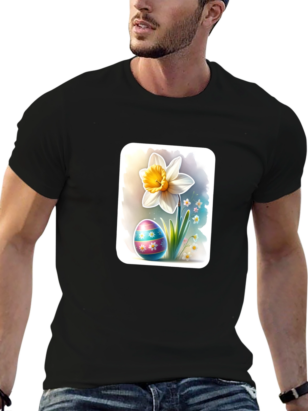 Easter Egg and Daffodil T-Shirt