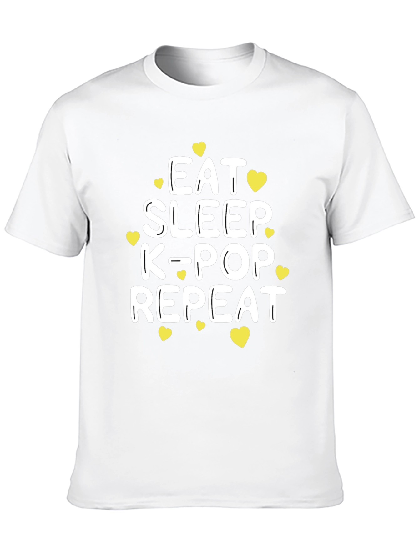 Eat Sleep K-Pop Repeat T-Shirt