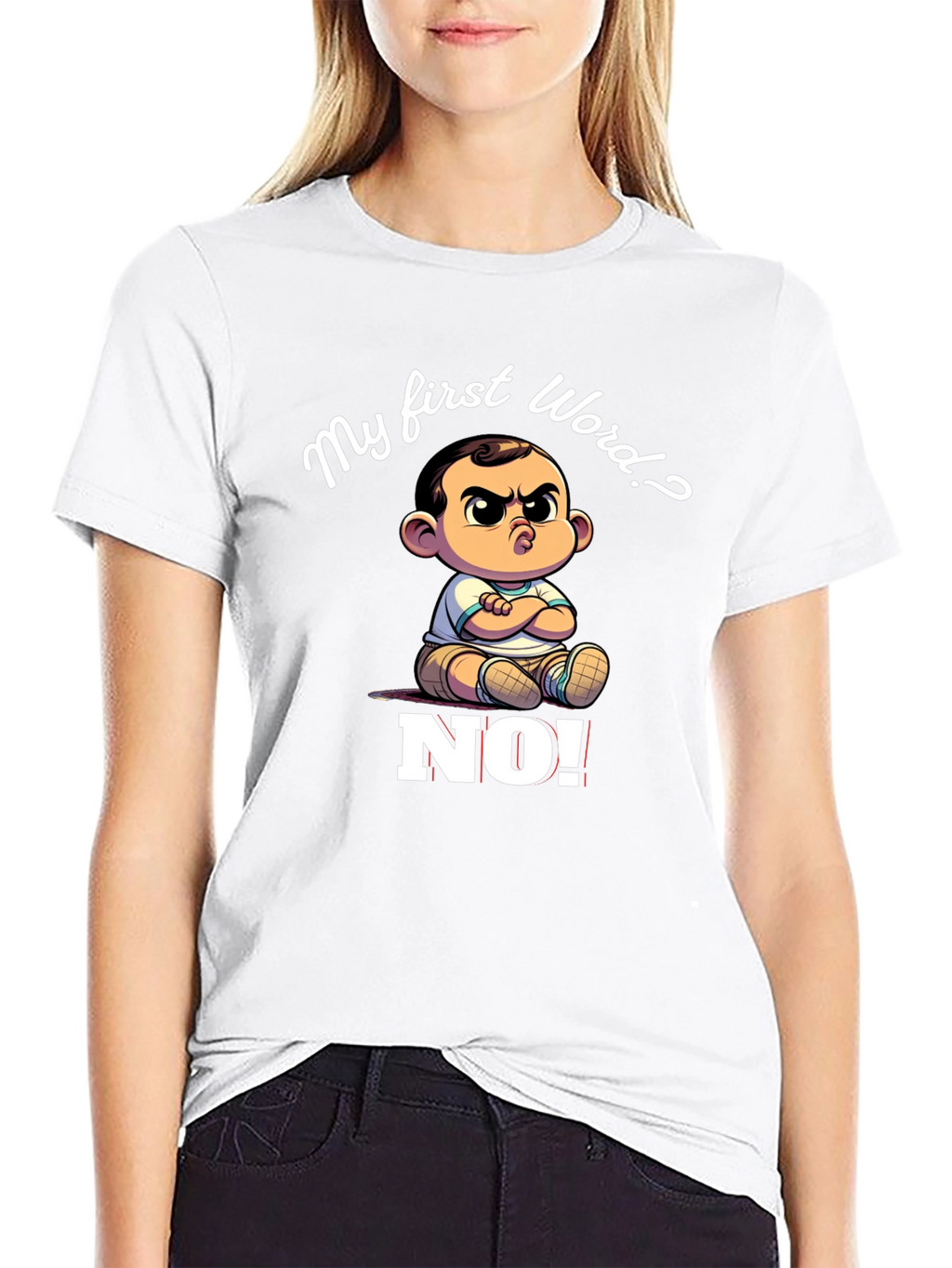 My First Word NO! T-Shirt