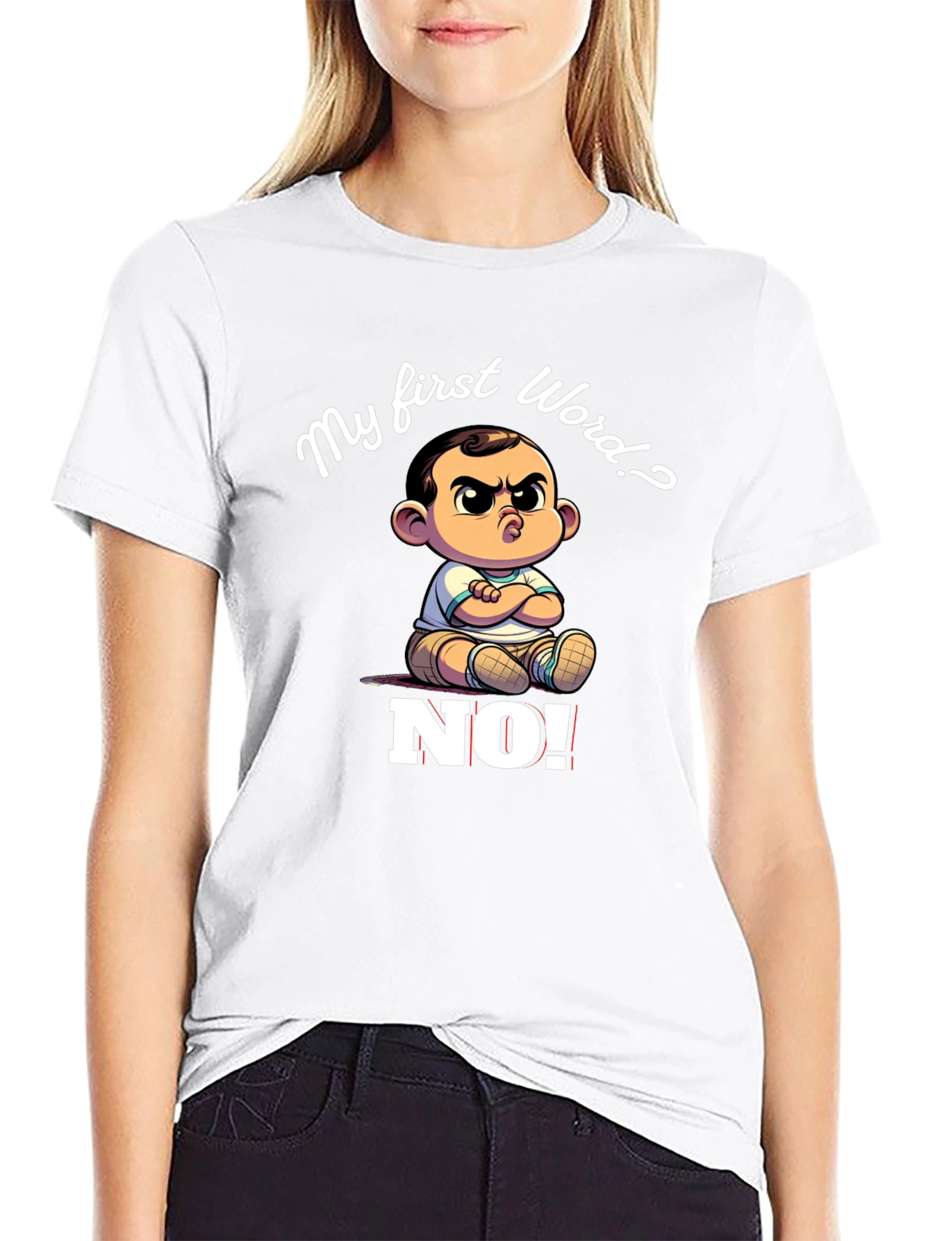 My First Word NO! T-Shirt