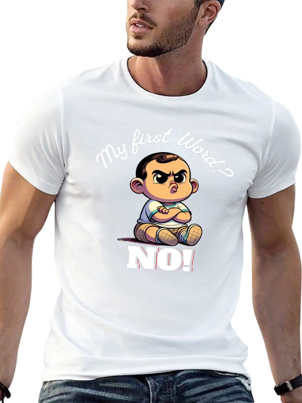 My First Word NO! T-Shirt