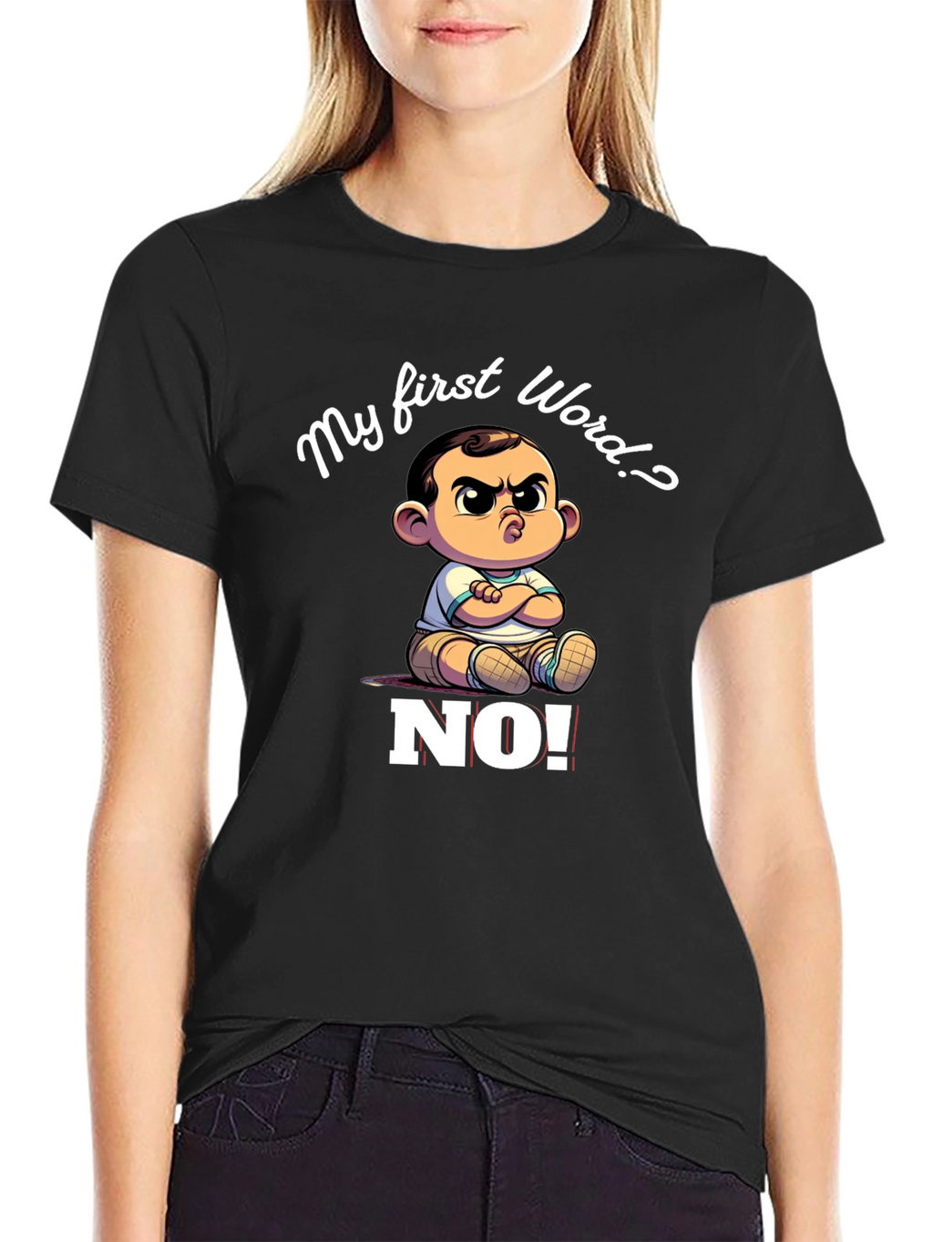 My First Word NO! T-Shirt