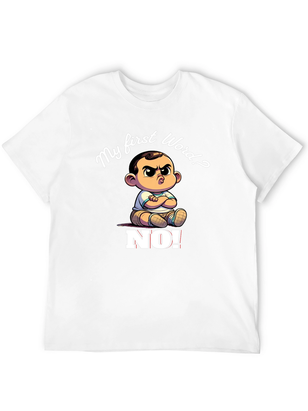 My First Word NO! T-Shirt