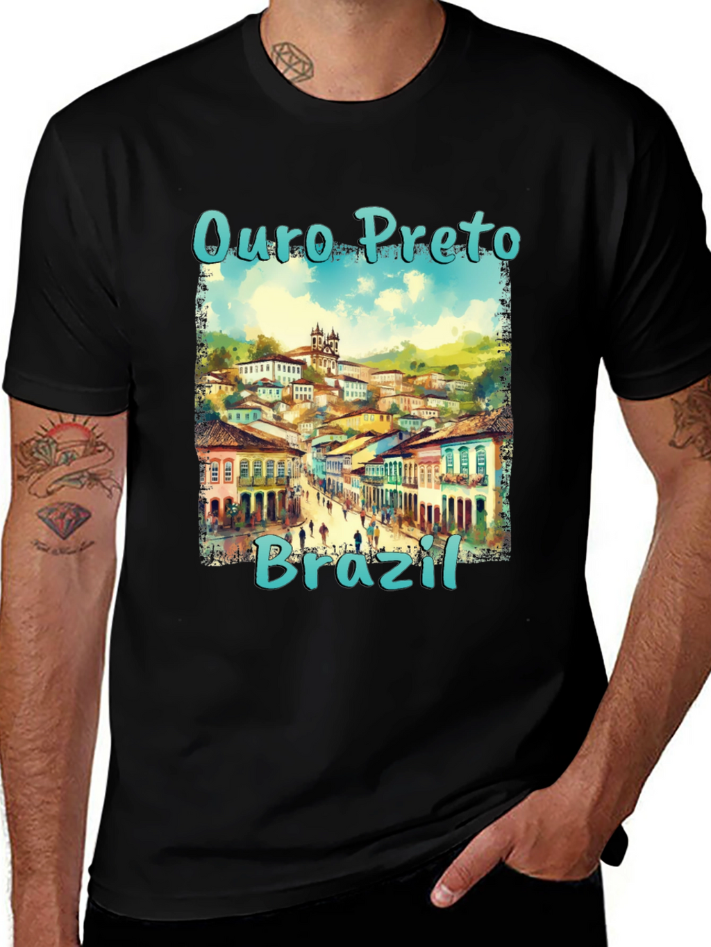 Ouro Preto Brazil Graphic T-Shirt