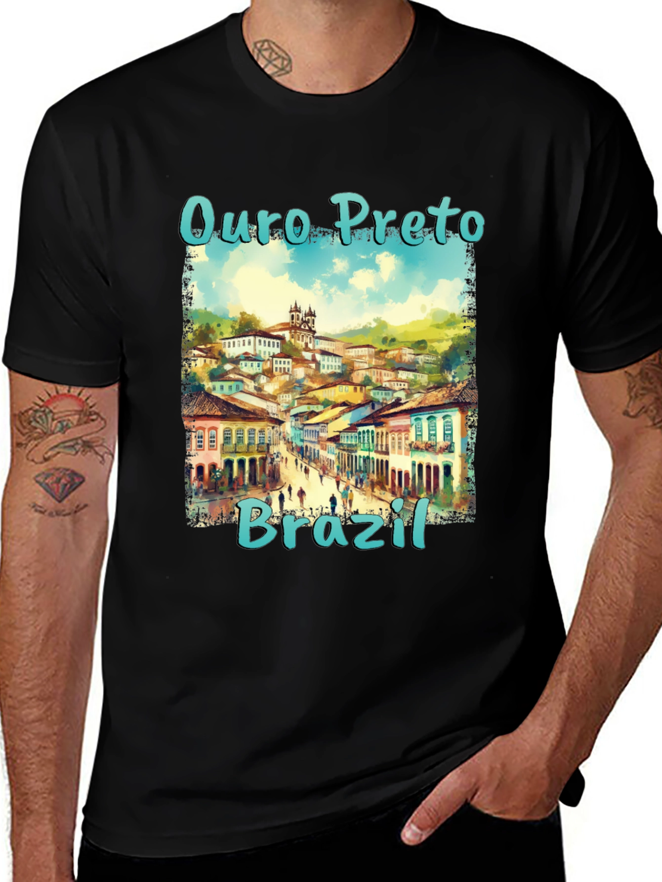 Ouro Preto Brazil Graphic T-Shirt