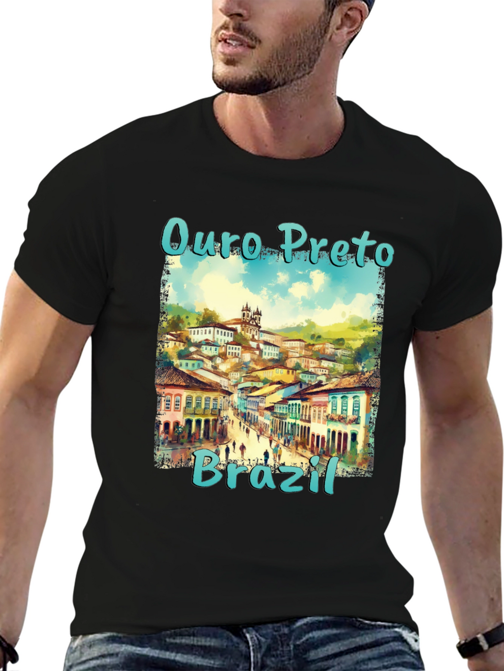 Ouro Preto Brazil Graphic T-Shirt