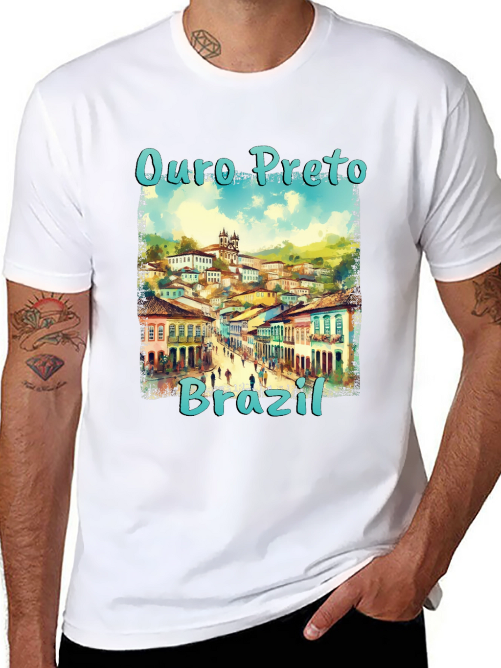 Ouro Preto Brazil Graphic T-Shirt