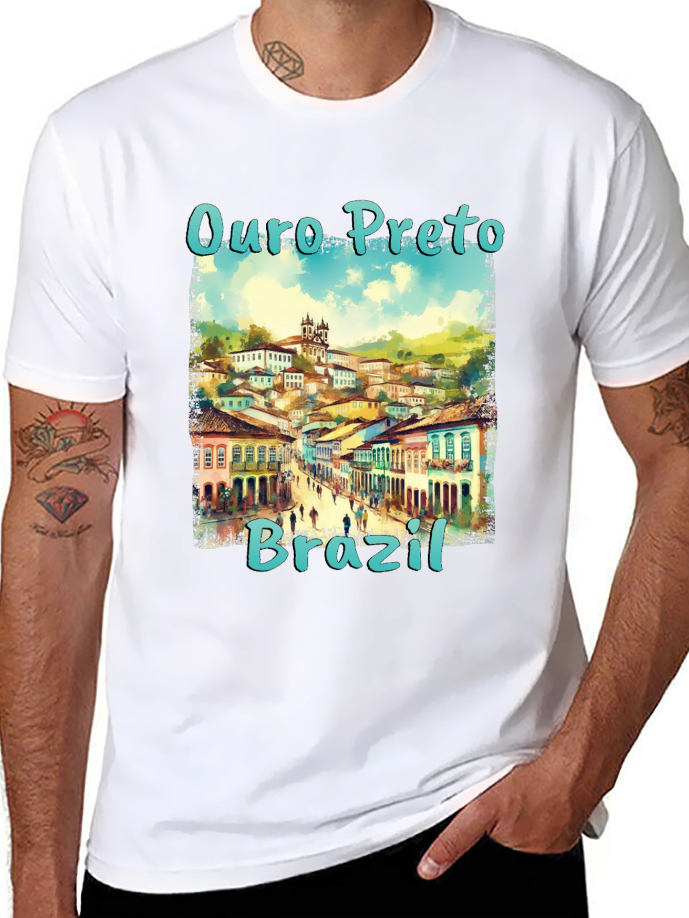 Ouro Preto Brazil Graphic T-Shirt
