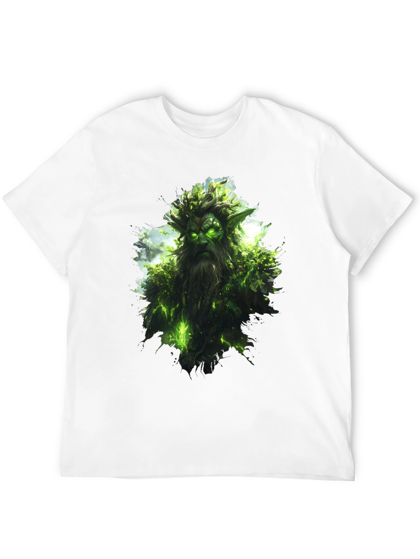 Nature Spirit Graphic Black T-Shirt