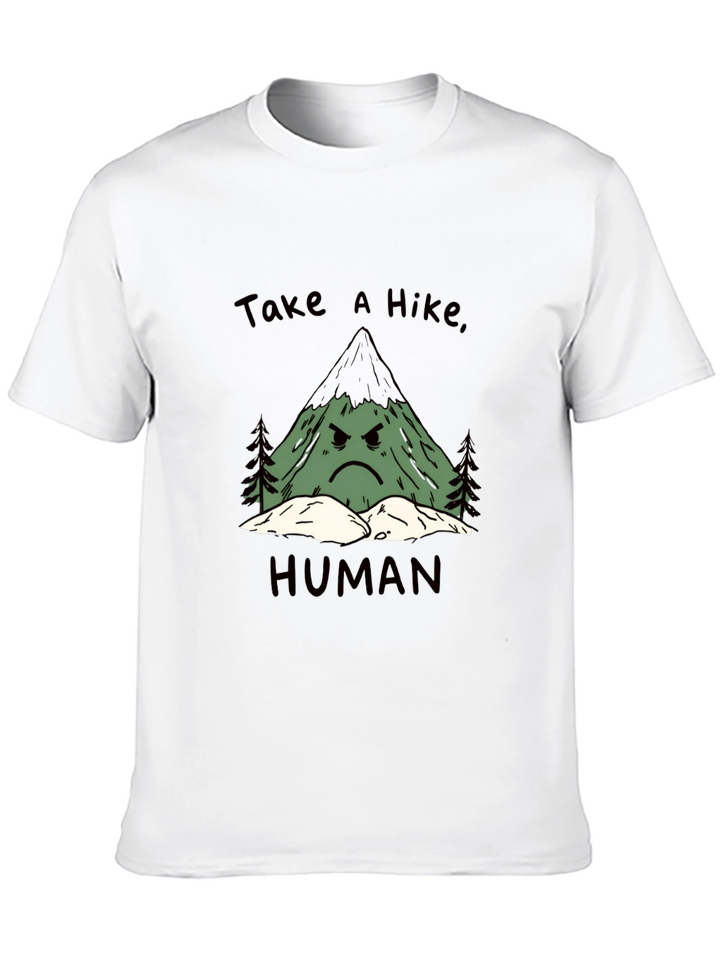 Take a Hike Human Graphic Tee