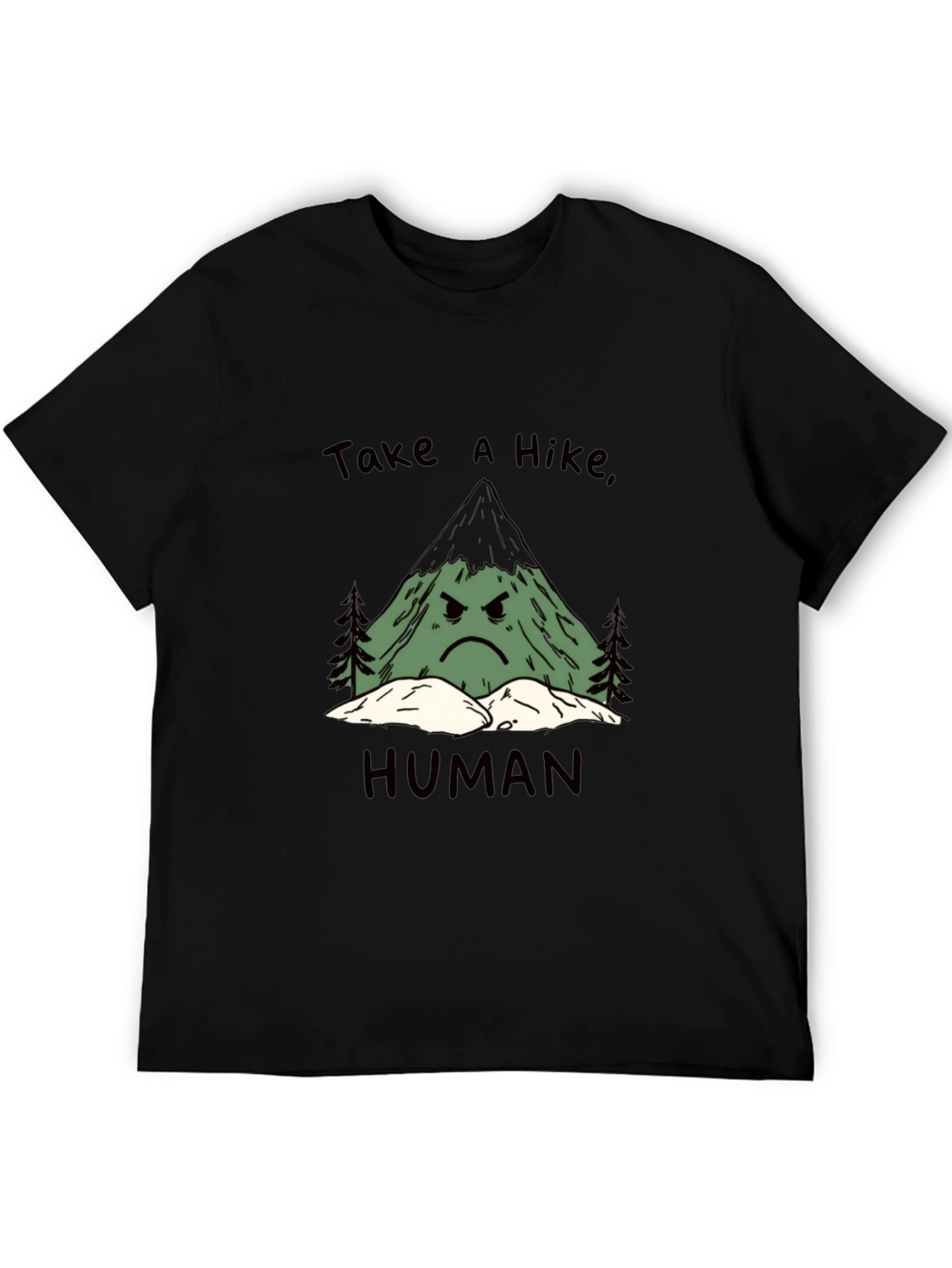 Take a Hike Human Graphic Tee