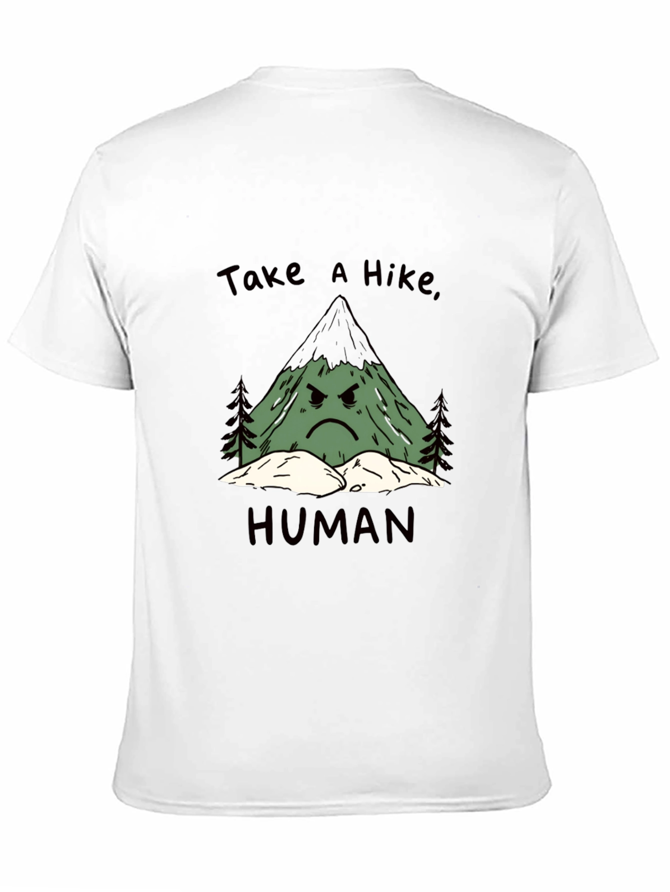 Take a Hike Human Graphic Tee