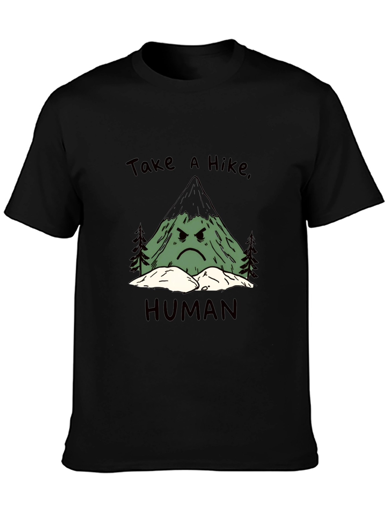 Take a Hike Human Graphic Tee