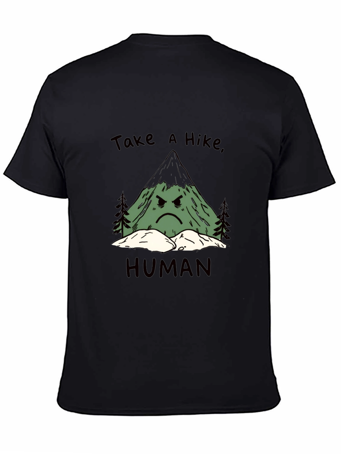 Take a Hike Human Graphic Tee