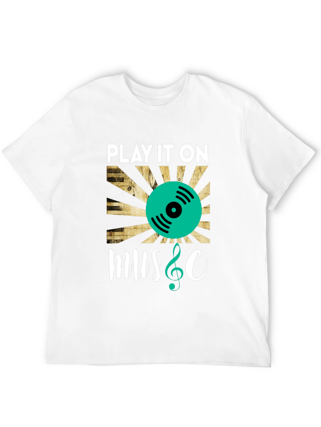 Play It On Music Graphic Tee