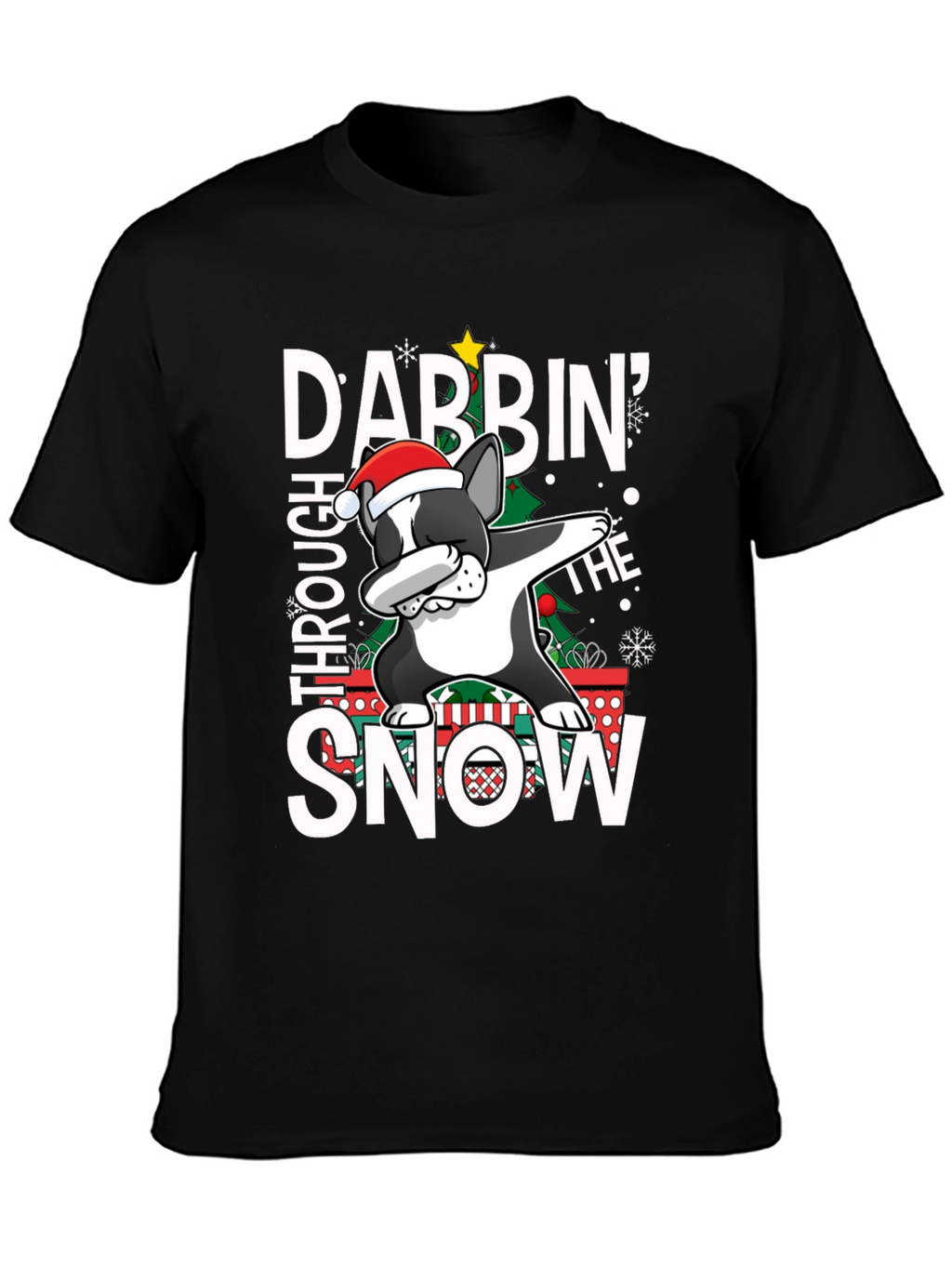 Dabbin Through the Snow Graphic T-Shirt
