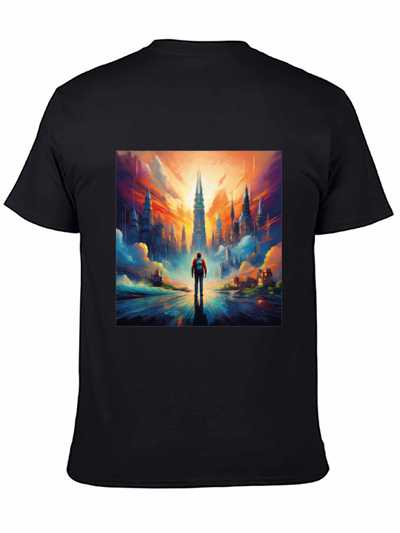 Cityscape Graphic Tee - Bold Urban Style