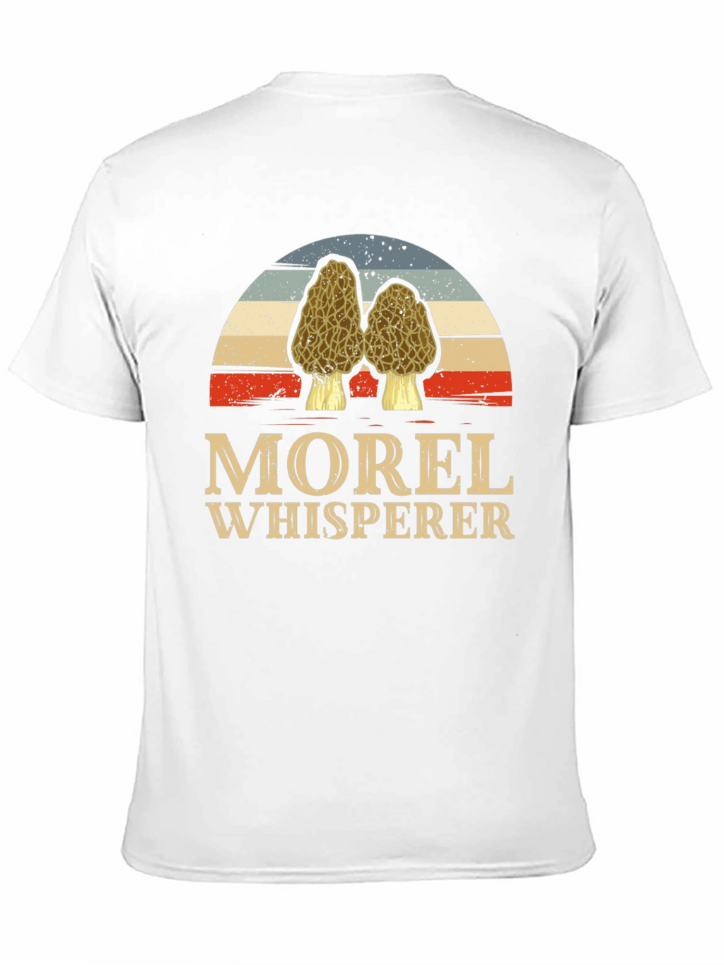 Morel Whisperer T-Shirt Mushroom Hunting Tee