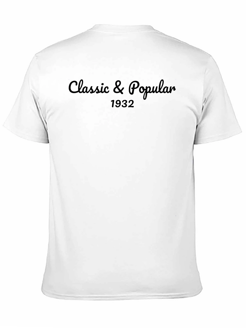 Classic & Popular 1932 Black T-Shirt