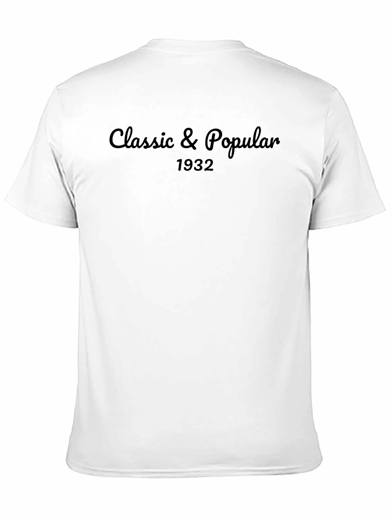 Classic & Popular 1932 Black T-Shirt