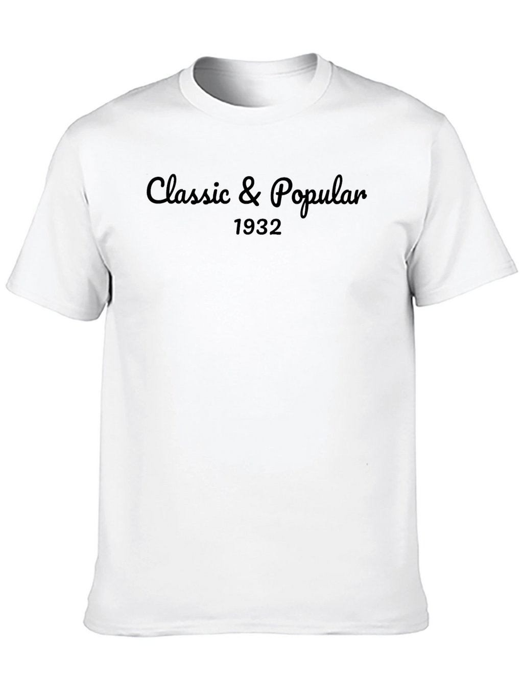 Classic & Popular 1932 Black T-Shirt