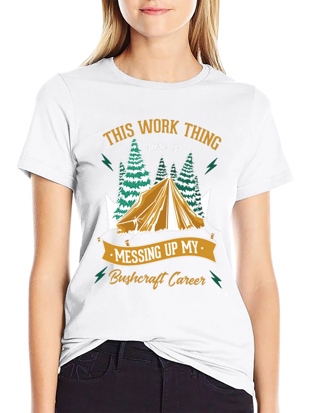 Bushcraft Career T-Shirt - Camping Humor