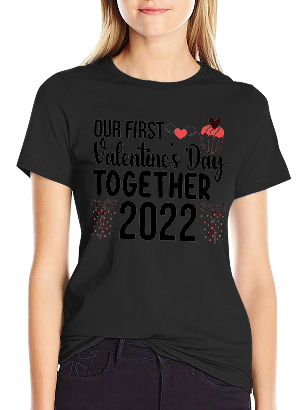 Our First Valentines Day Together 2022 T-Shirt