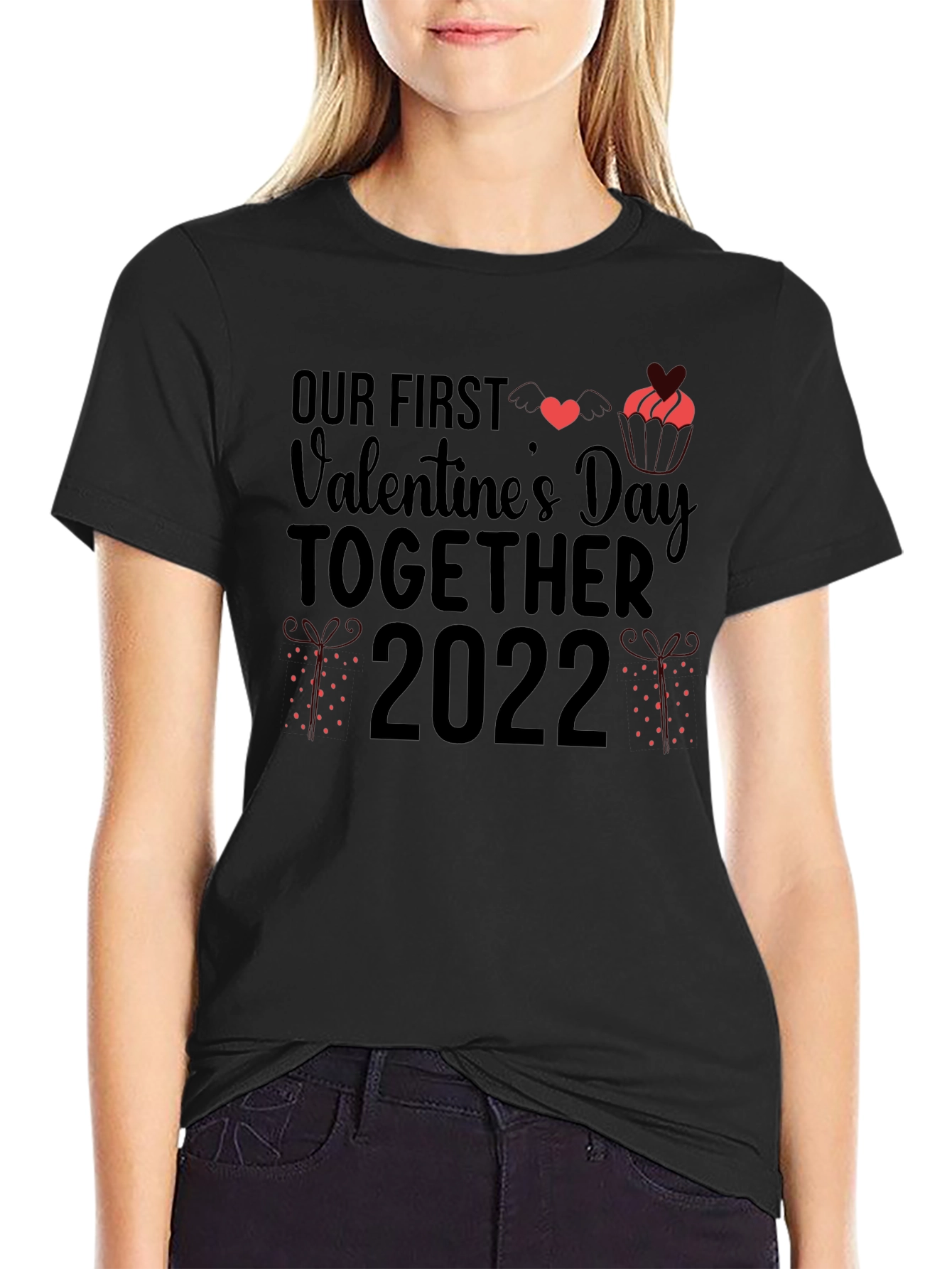 Our First Valentines Day Together 2022 T-Shirt