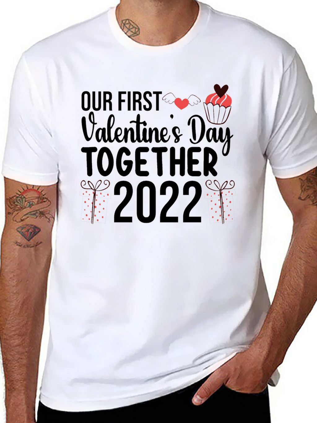 Our First Valentines Day Together 2022 T-Shirt