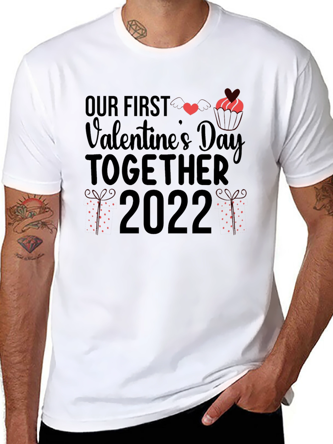 Our First Valentines Day Together 2022 T-Shirt