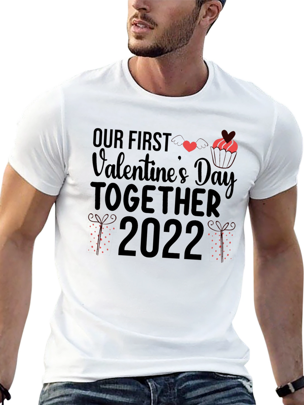 Our First Valentines Day Together 2022 T-Shirt