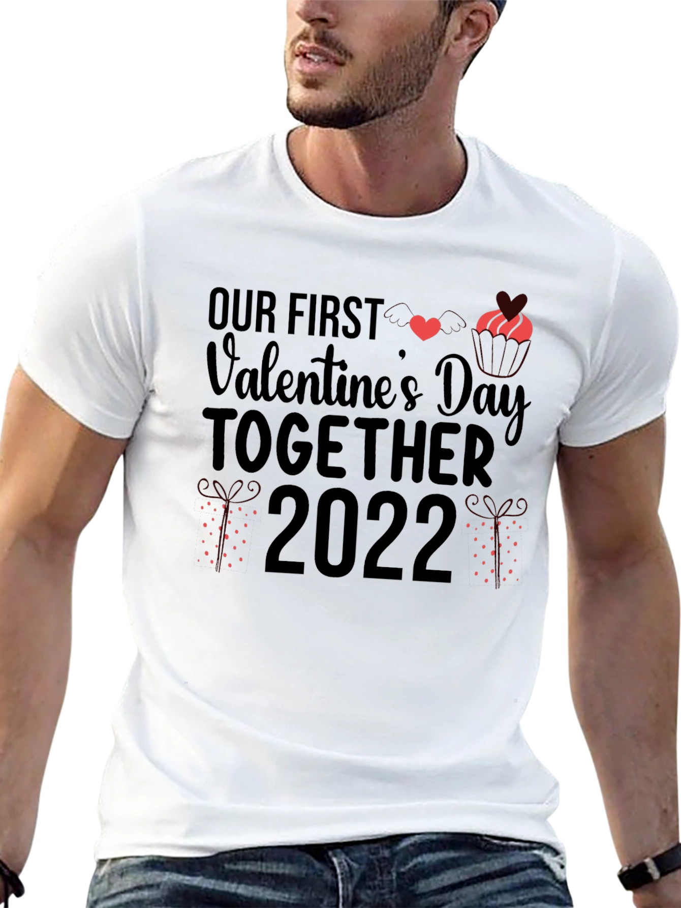 Our First Valentines Day Together 2022 T-Shirt