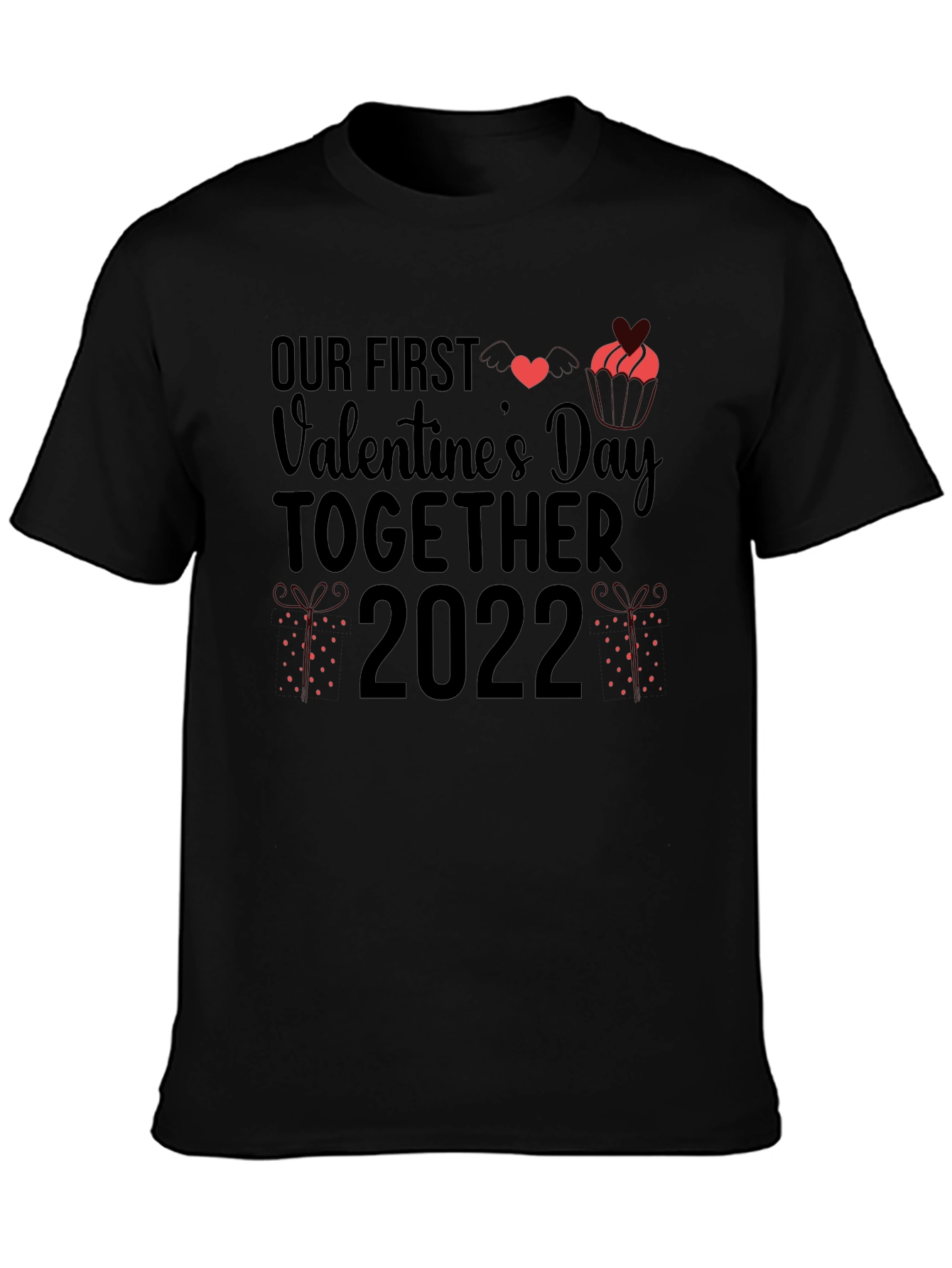 Our First Valentines Day Together 2022 T-Shirt