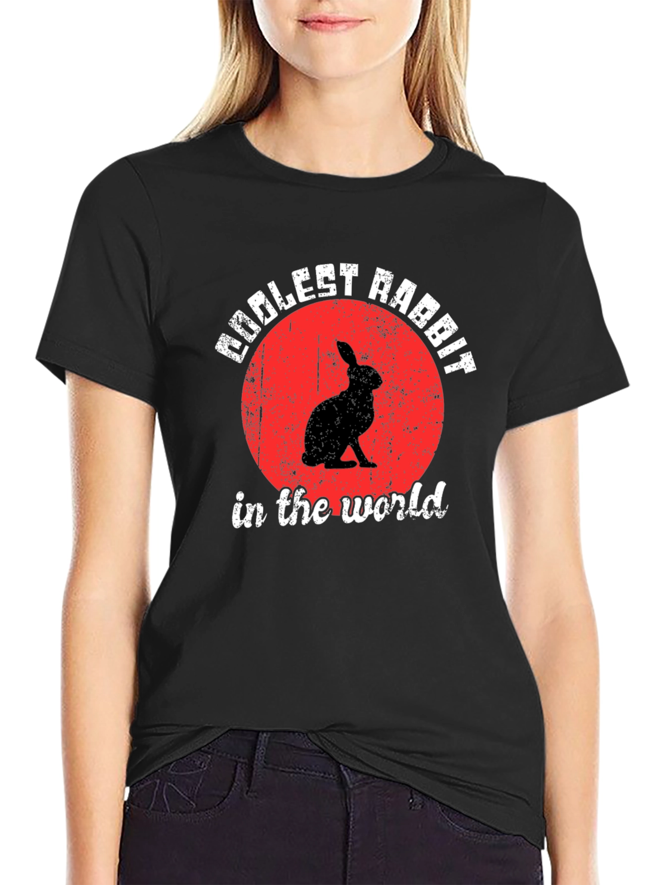 Coolest Rabbit in the World Graphic T-Shirt