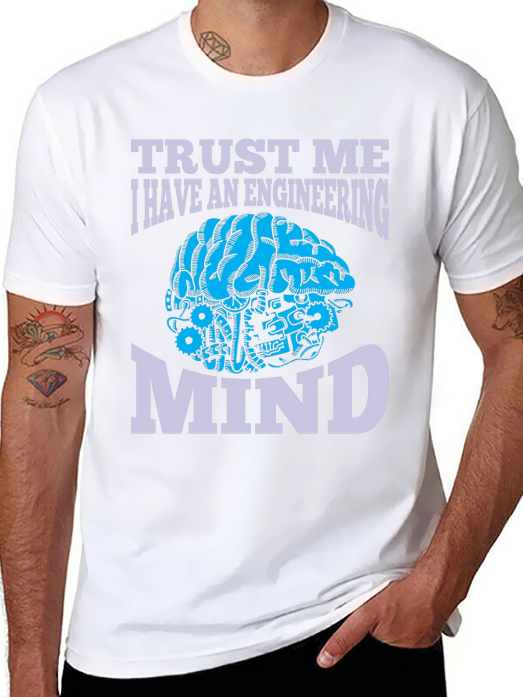Engineering Mind T-Shirt - Trust Me Design