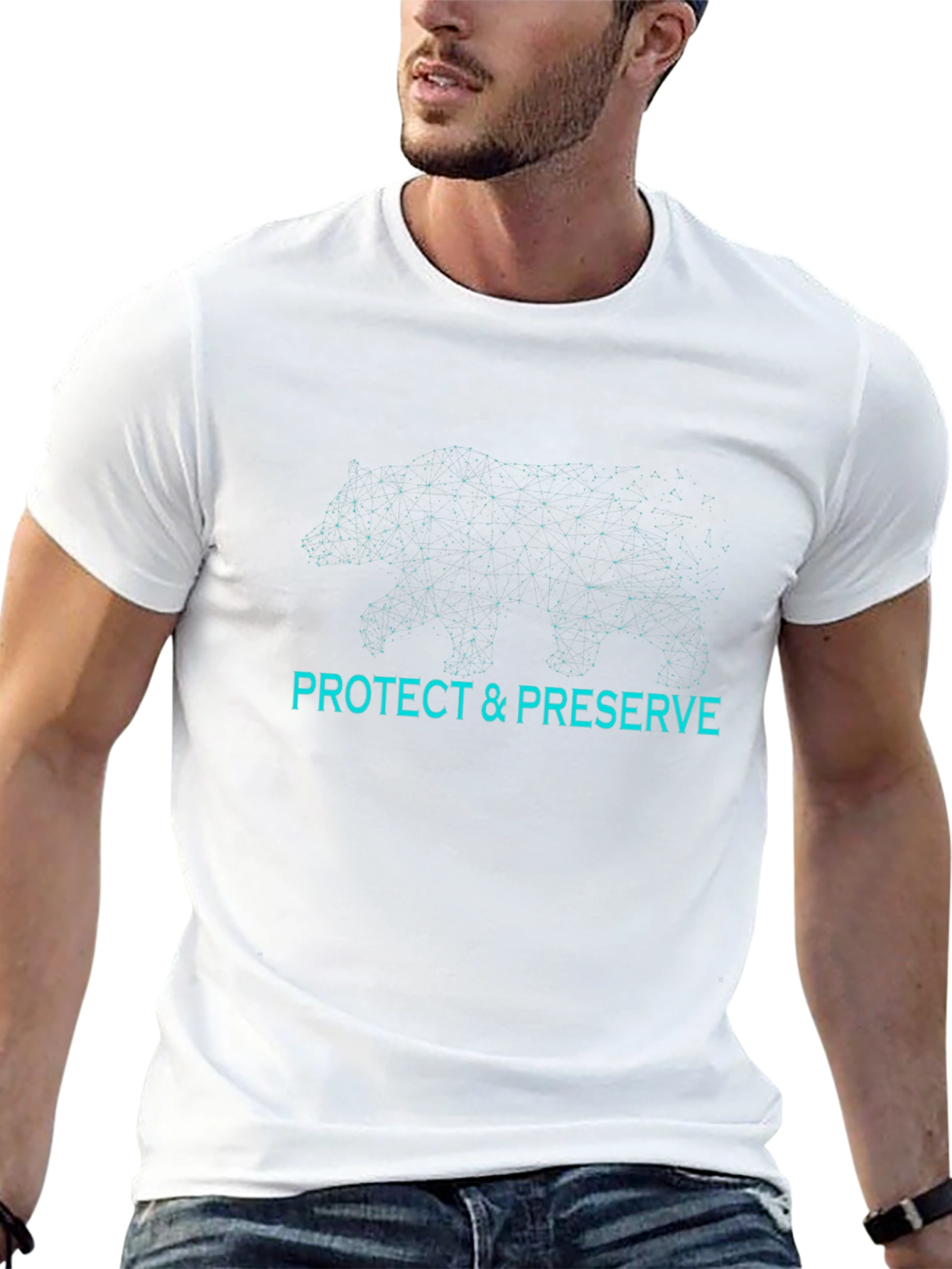 Protect & Preserve Bear Graphic Tee