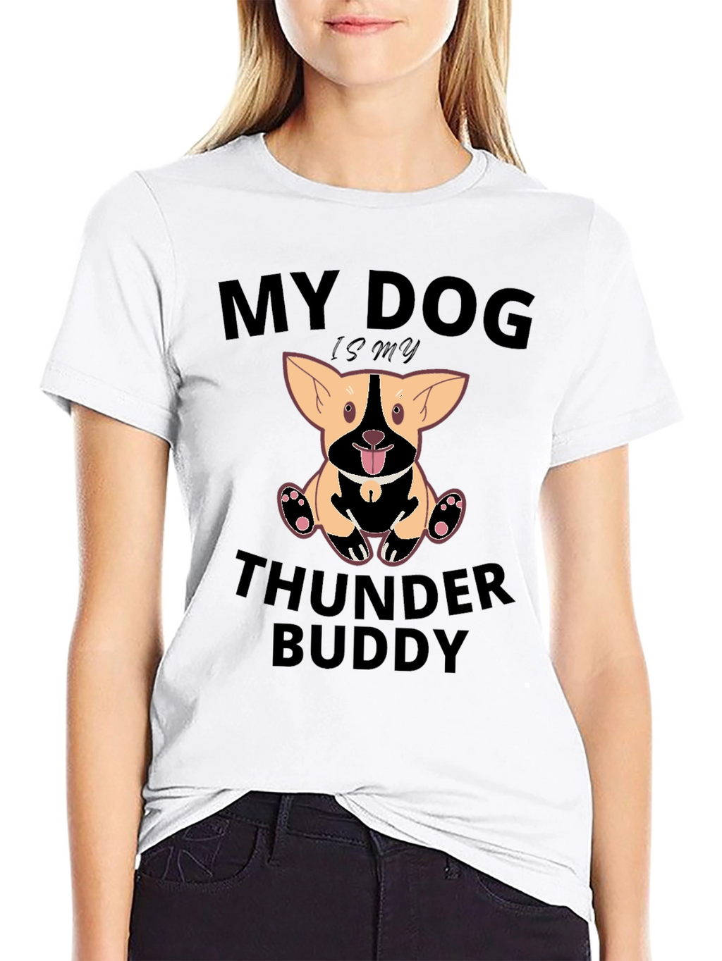 My Dog is My Thunder Buddy T-Shirt