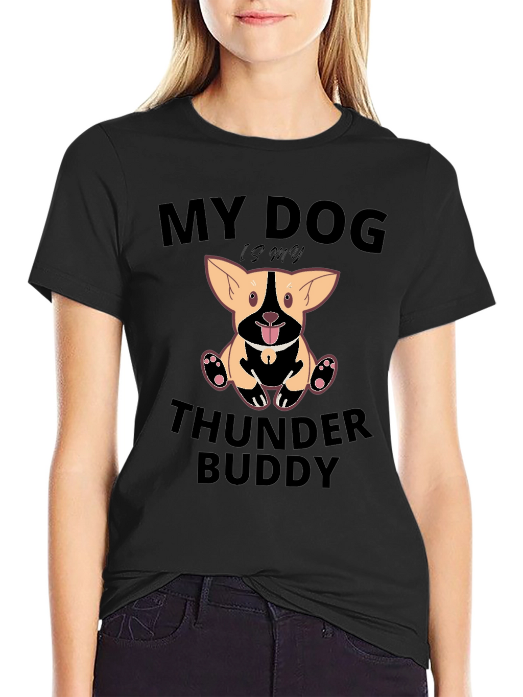 My Dog is My Thunder Buddy T-Shirt