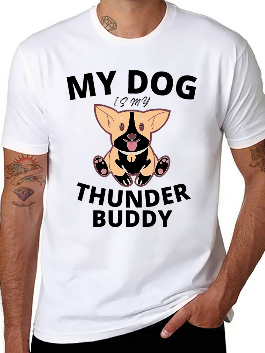 My Dog is My Thunder Buddy T-Shirt