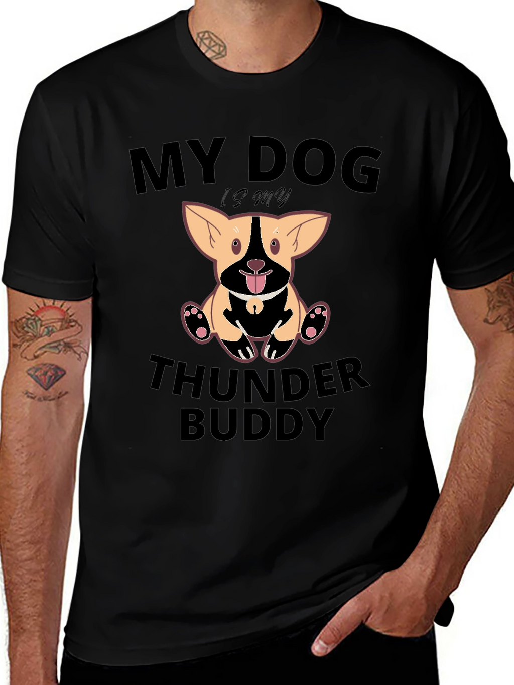 My Dog is My Thunder Buddy T-Shirt