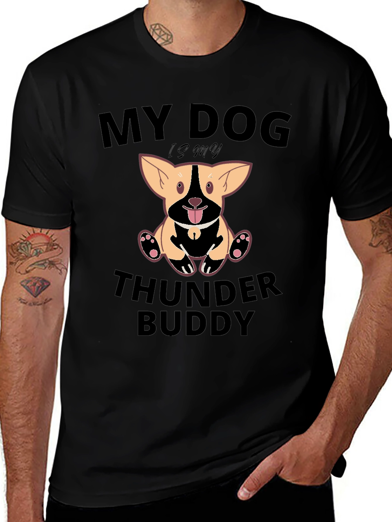 My Dog is My Thunder Buddy T-Shirt