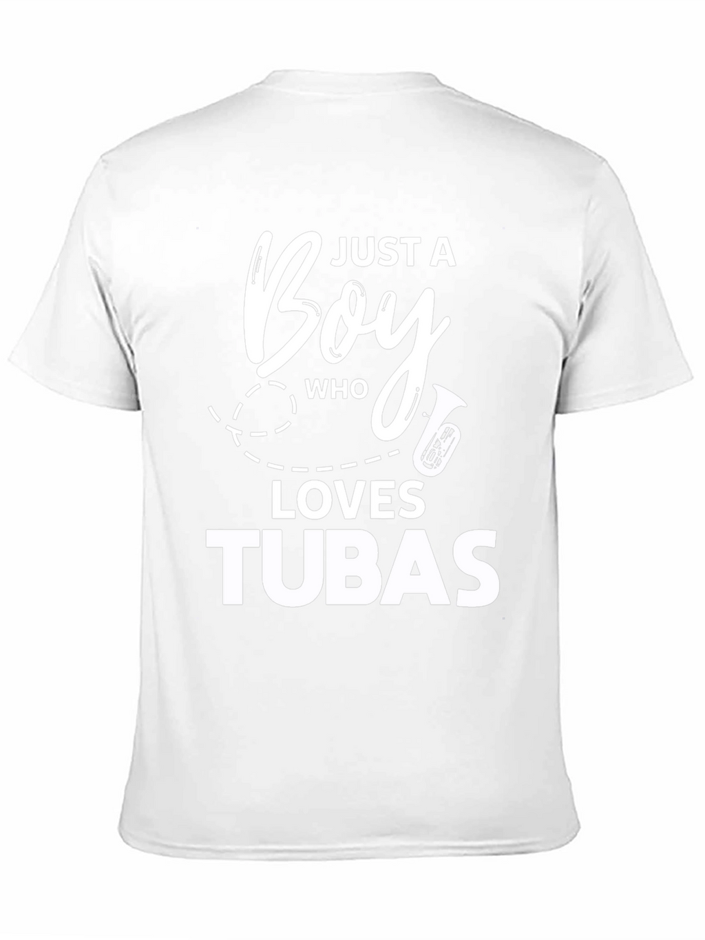 Just A Boy Who Loves Tubas - Graphic Tee