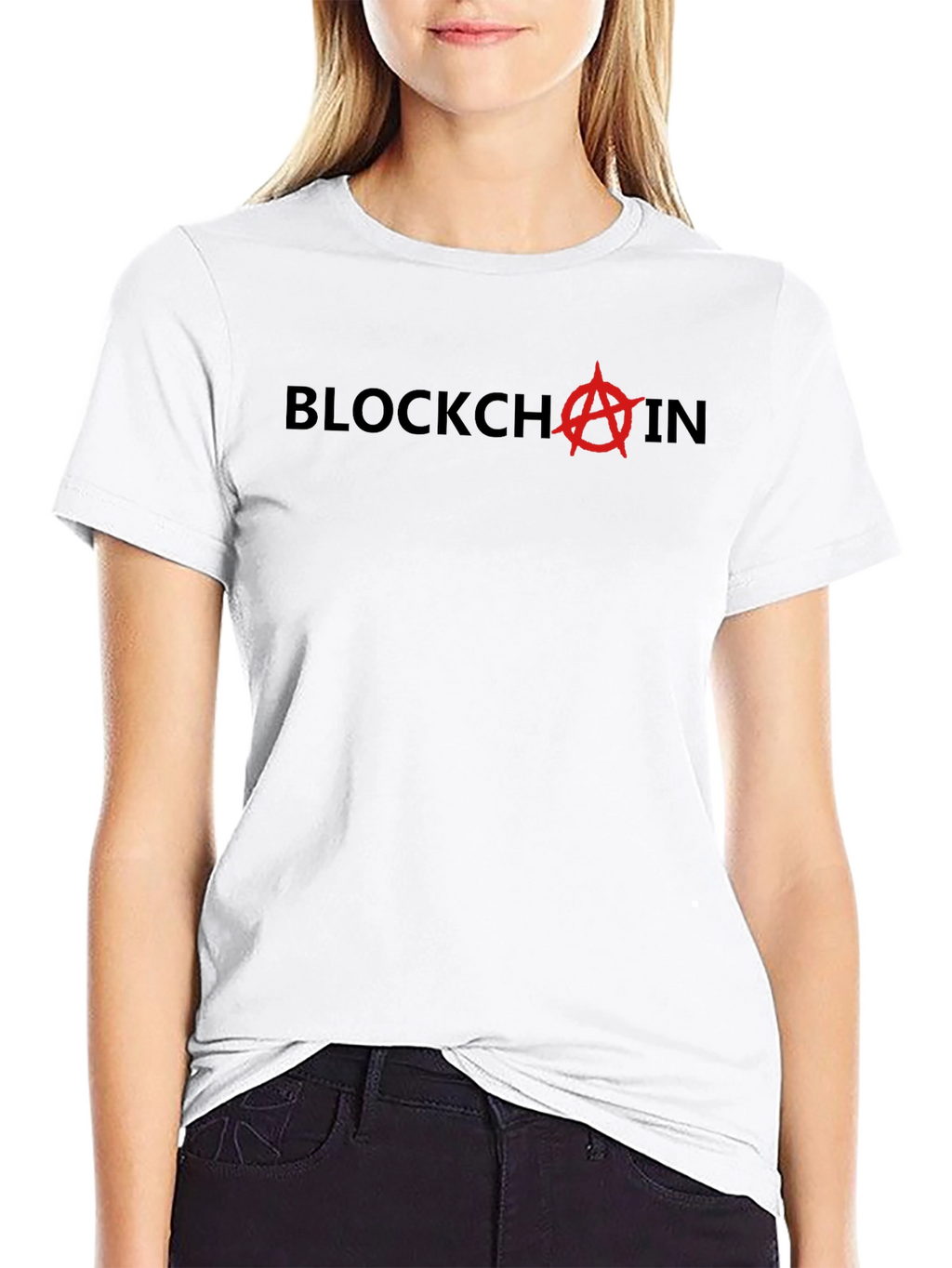 Blockchain Anarchy Graphic Tee - Black